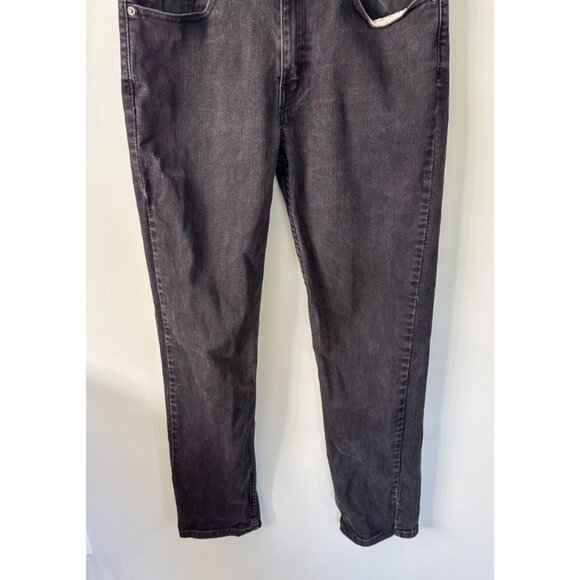 Levi's 514 Black Denim - Size 32 x 32 - Picture 3 of 8